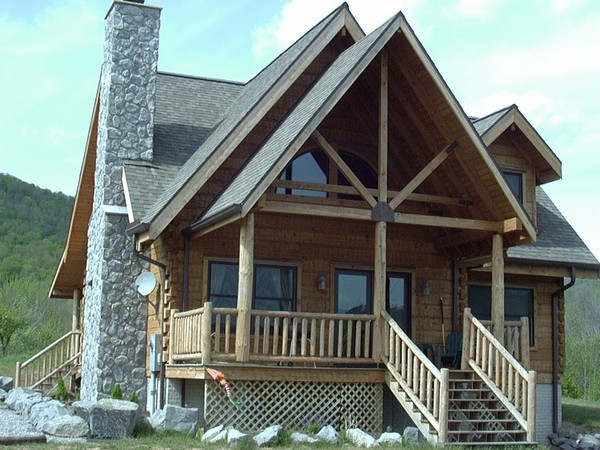 Custom Log Home